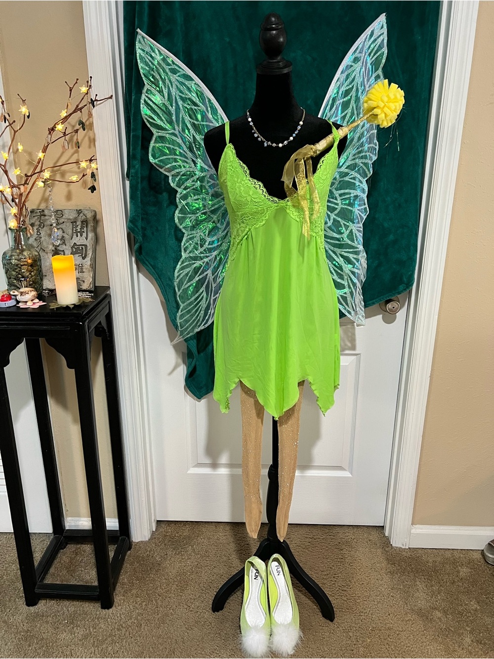 🧚Hand made Tinker bell costume/cosplay ✨